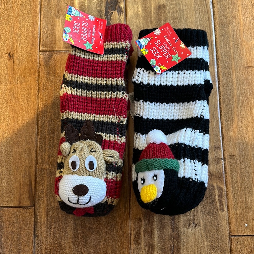 NWT Kids brand new sock slippers. Pair of 2